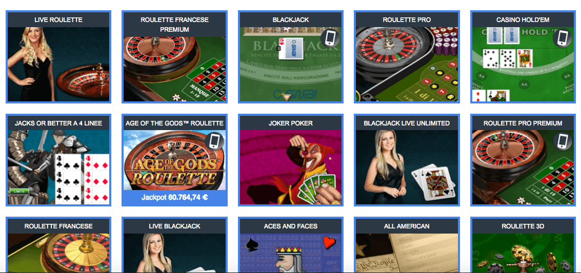 codice-promozionale-snai-casino-homepage