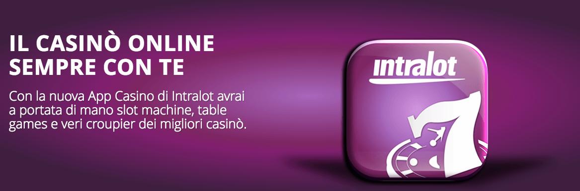 codice promozionale intralot mobile app casino