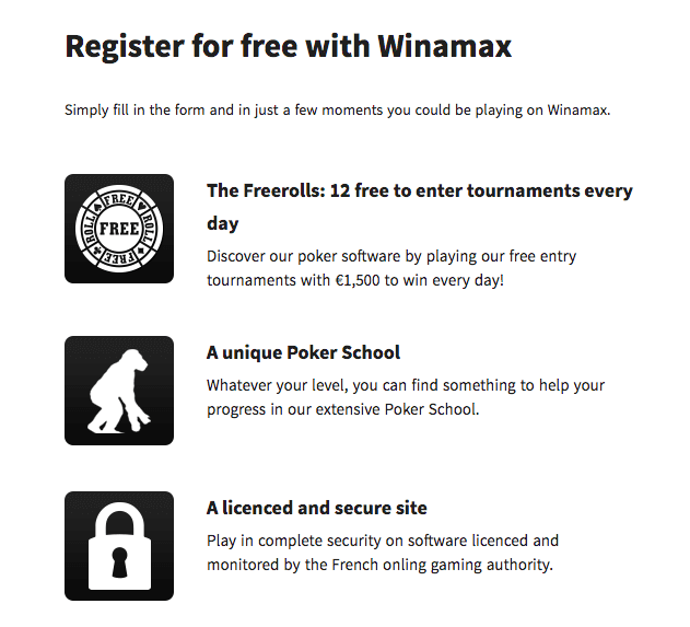 winamax scommesse registrazione